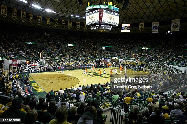 Overall view of The Ferrell Center during Baylor vs Oklahoma State game. Waco, TX 1/14/ 2012 CREDIT: Greg Nelson