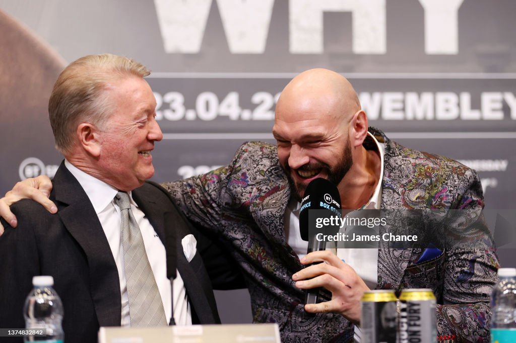 Tyson Fury v Dillian Whyte Press Conference