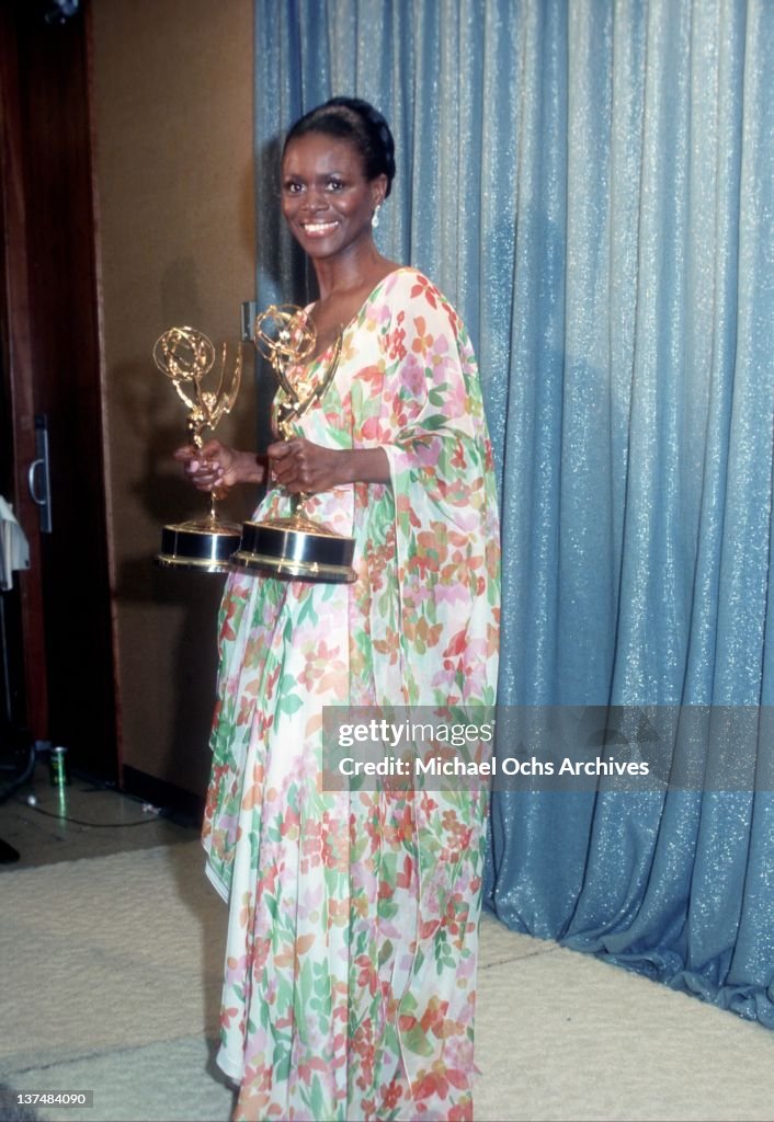 Cicely Tyson With Emmy Awards
