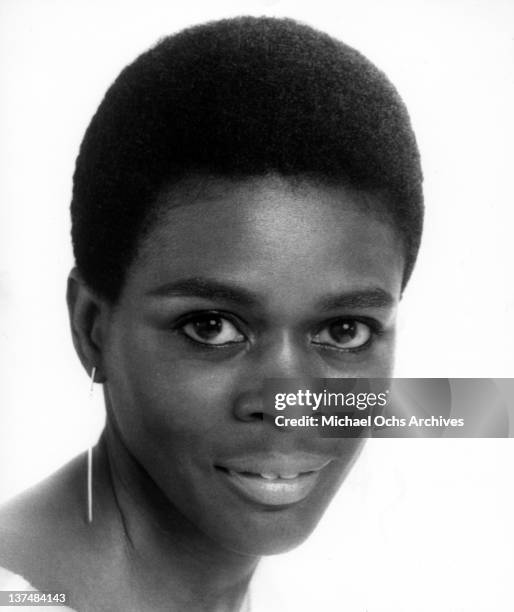 Actress Cicely Tyson poses for a portrait in circa 1966.