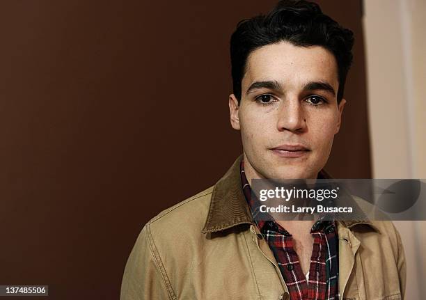 Actor Christopher Abbott poses for a portrait during the 2012 Sundance Film Festival at the Getty Images Portrait Studio at T-Mobile Village at the...