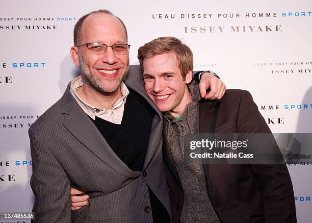 Director Ira Sachs and actor Zachary Booth attend HBO's Love, Peace & Hair Grease After Party at LIVEstyle Film Lounge during the 2012 Sundance Film...