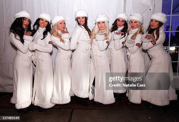 Guests attend HBO's Love, Peace & Hair Grease After Party at LIVEstyle Film Lounge during the 2012 Sundance Film Festival on January 20, 2012 in Park...