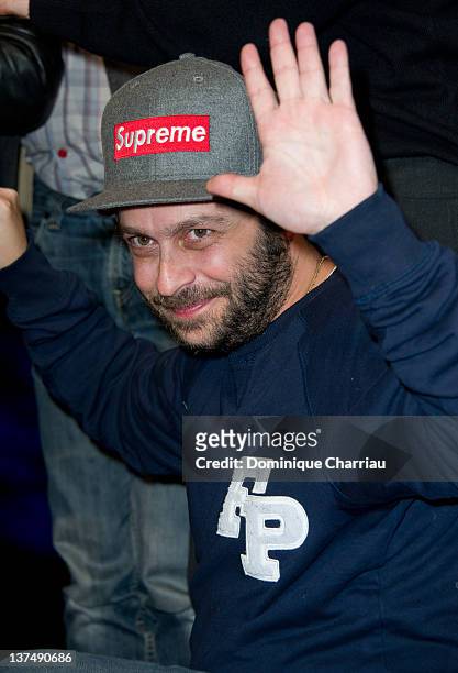 Director Romain Levy attends the Closing Ceremony of the 15th L'Alpe D'Huez International Comedy Film Festival on January 21, 2012 in Alpe d'Huez,...