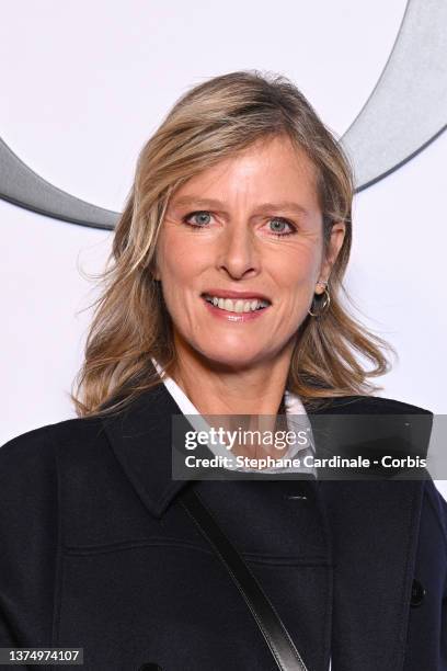 Karine Viard attends the Dior Womenswear Fall/Winter 2022/2023 show as part of Paris Fashion Week on March 01, 2022 in Paris, France.