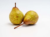 Pear on a white background. Fresh pear
