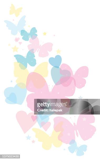 butterfly - carefree stock illustrations