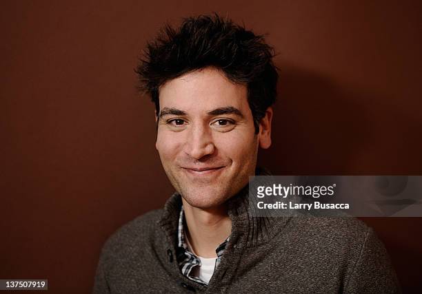 Actor Josh Radnor poses for a portrait during the 2012 Sundance Film Festival at the Getty Images Portrait Studio at T-Mobile Village at the Lift on...