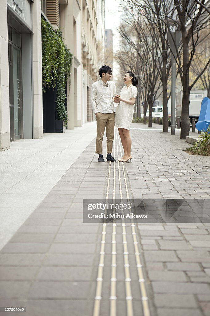 A couple in tokyo