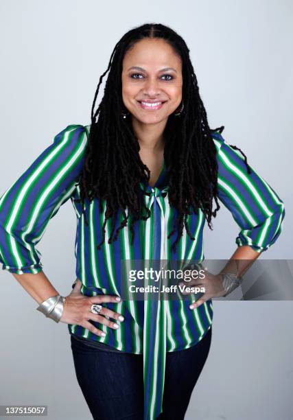 Writer/director Ava DuVernay poses for a portrait during the 2012 Sundance Film Festival at the WireImage Portrait Studio at T-Mobile Village at the...