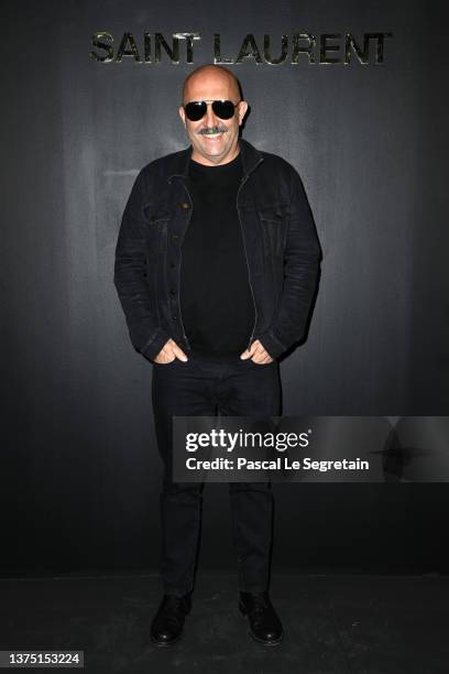 Gaspar Noé attends the Saint-Laurent Womenswear Fall/Winter 2022/2023 show as part of Paris Fashion Week on March 01, 2022 in Paris, France.