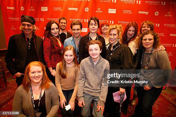 Composer Terry Dame, actress Sonora Chase, actress Jo Armeniox, cinematographer Adam Benn, actress Haley Murphy, actor Harris Doran, director Erin...