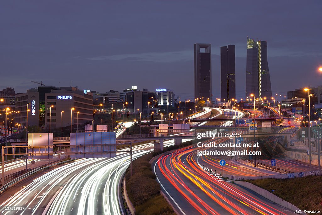 Street at night