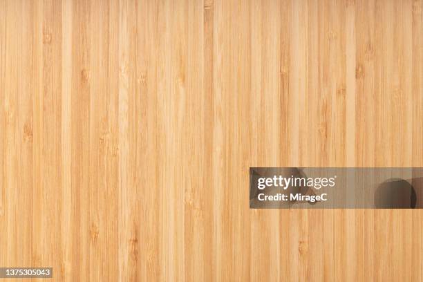 natural bamboo wood lumber texture - plank timber stockfoto's en -beelden
