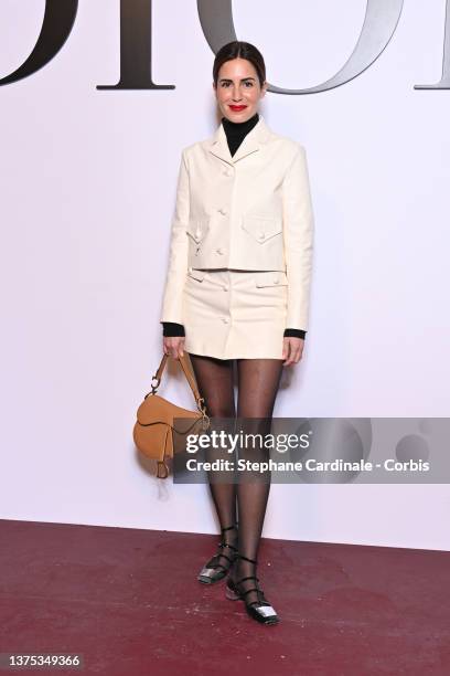 Gala Gonzalez attends the Dior Womenswear Fall/Winter 2022/2023 show as part of Paris Fashion Week on March 01, 2022 in Paris, France.