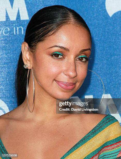 Recording artist Mya attends the 110th NAMM Show - Day 3 at the Anaheim Convention Center on January 21, 2012 in Anaheim, California.