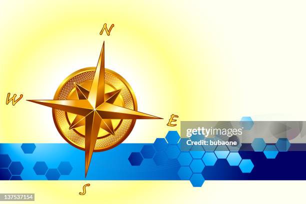 Abstract Map Compass Compass On Abstract Background High-Res Vector Graphic - Getty Images