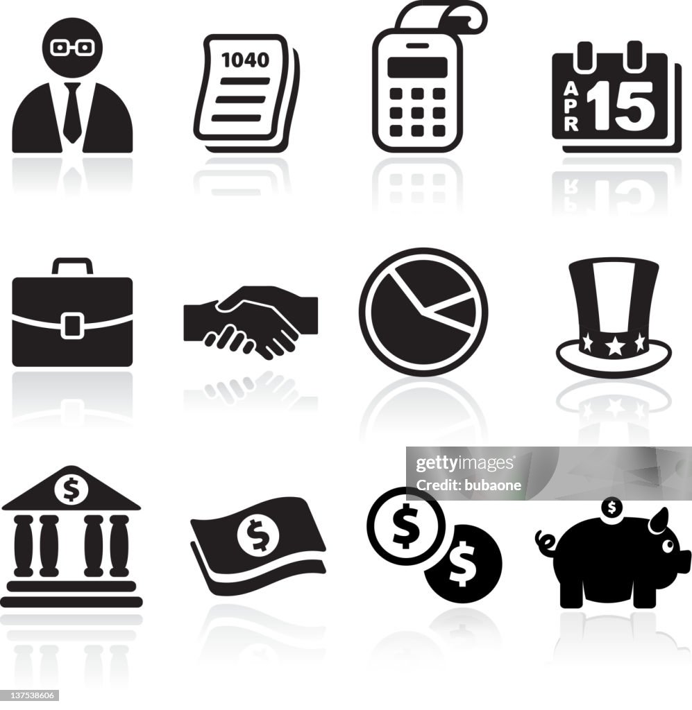 Taxes and accounting royalty free vector arts