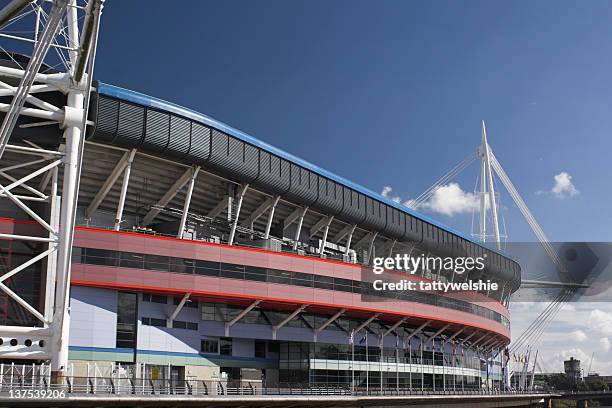cardiff - cardiff arms park stadium stock pictures, royalty-free photos & images