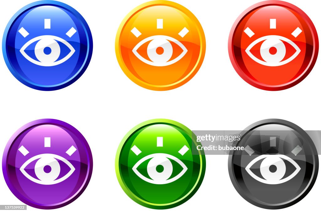 Spectate Button Eye Eye Button Royalty Free Vector Art High-Res Vector Graphic - Getty Images
