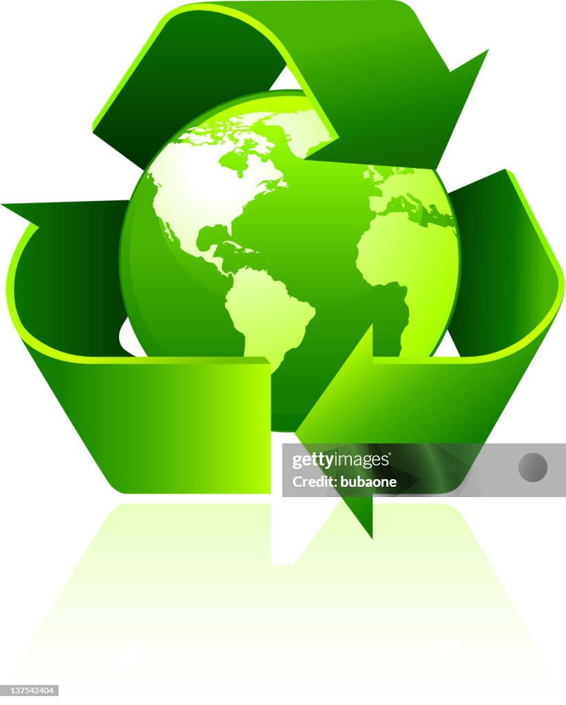 Símbolo De Conservación Del Medio Ambiente Ilustración de stock - Getty  Images