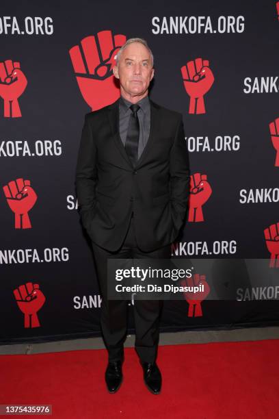 Robert John Burke attends the celebration of Harry Belafonte's 95th Birthday with Social Justice Benefit at The Town Hall on March 01, 2022 in New...