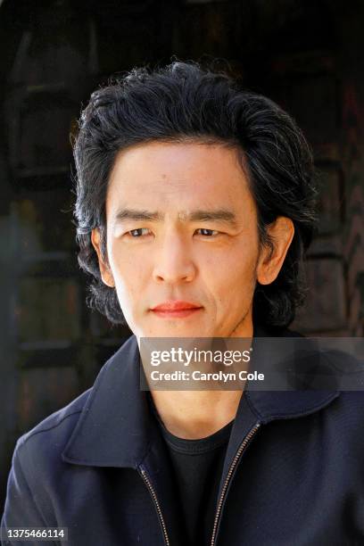 Actor turned author John Cho is photographed for Los Angeles Times on February 25, 2022 in Los Angeles, California. PUBLISHED IMAGE. CREDIT MUST...