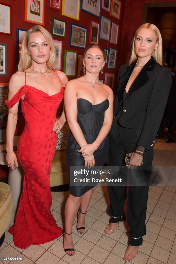 Lucy Martin, Alicia Agneson and Wallis Day at the Vanity Fair EE