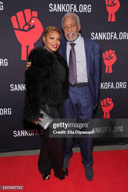 Danny Glover attends the celebration of Harry Belafonte's 95th Birthday with Social Justice Benefit at The Town Hall on March 01, 2022 in New York...