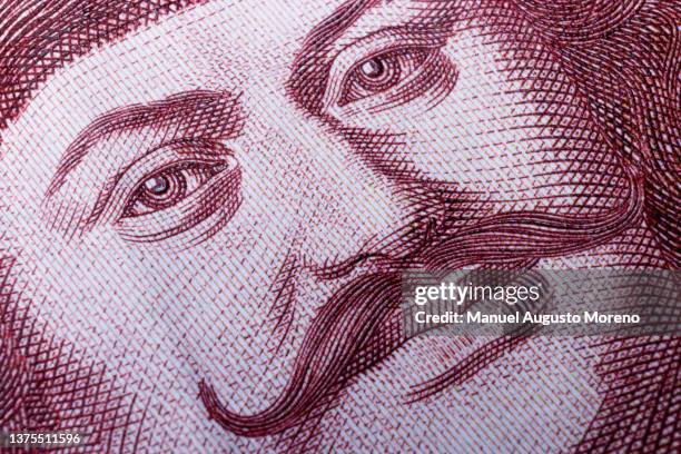 hungarian currency: 500 forint banknote - cultura húngara - fotografias e filmes do acervo