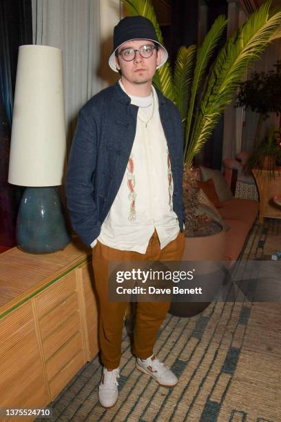 Asa Butterfield at the Vanity Fair EE Rising Star Award Party ahead of the 2022 EE BAFTAs at 180 The Strand on March 01, 2022 in London, England.