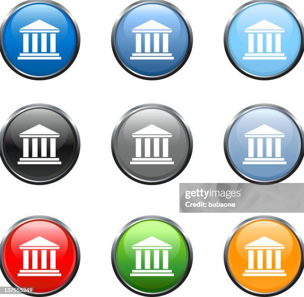 bank court house royalty free vector art royalty free vector - neo classical 幅插畫檔、美工圖案、卡通及圖標