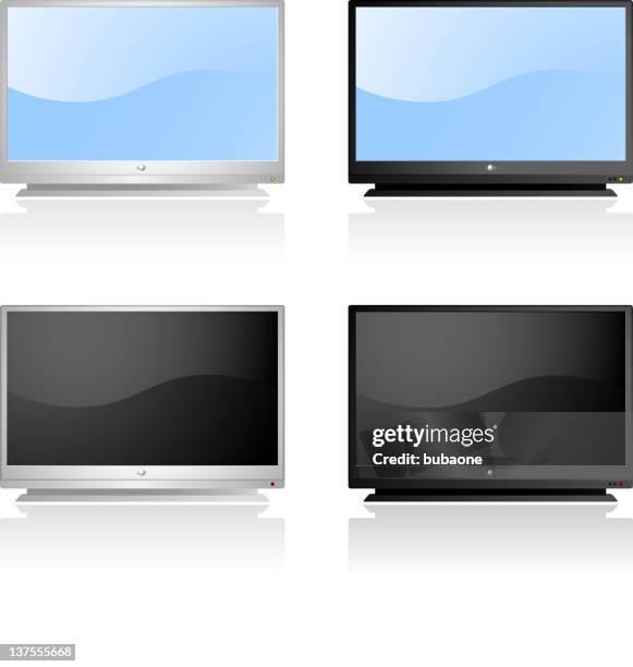 - fernseher - fernsehantenne stock-grafiken, -clipart, -cartoons und -symbole