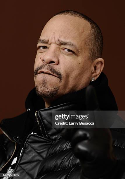 Director Ice-T poses for a portrait during the 2012 Sundance Film Festival at the Getty Images Portrait Studio at T-Mobile Village at the Lift on...