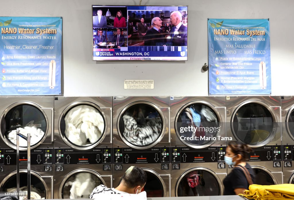 The Nation Watches President Biden's First State Of The Union Speech