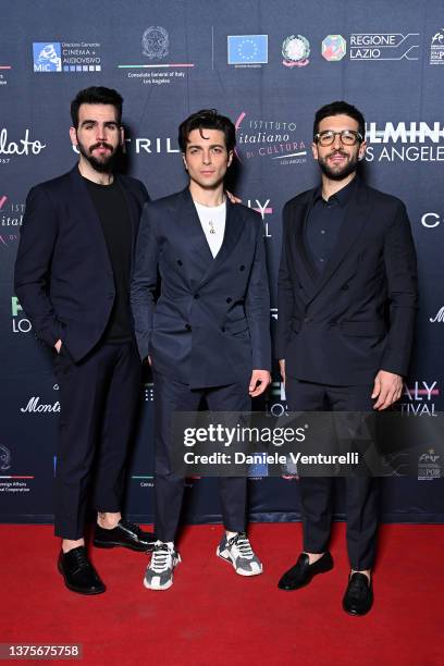 Il Volo attends the 7th edition of the Filming Italy Los Angeles 2022 at Harmony Gold on March 01, 2022 in Los Angeles, California.