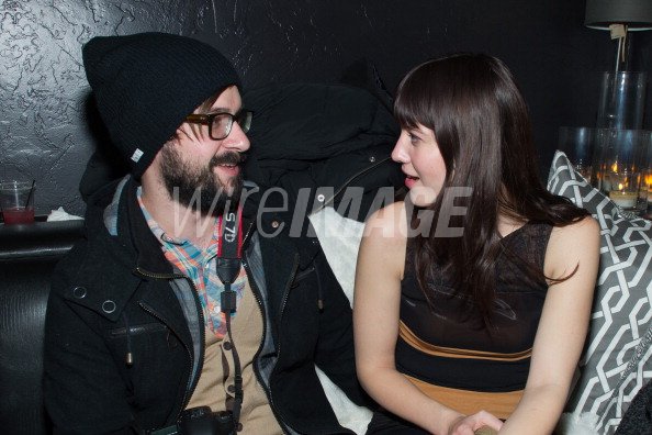 Riley Stearns and actress Mary Elizabeth Winstead attend DIRECTV and, WireImage