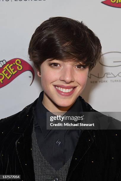 Riley Stearns and actress Mary Elizabeth Winstead attend DIRECTV and, WireImage