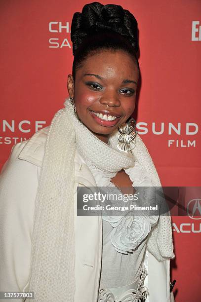 Actress Toni Lysaith attends the "Red Hook Summer" premiere during the 2012 Sundance Film Festival held at Eccles Center Theatre on January 22, 2012...