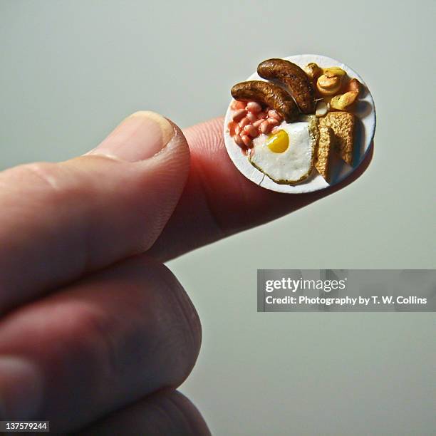 breakfast - miniature stock-fotos und bilder