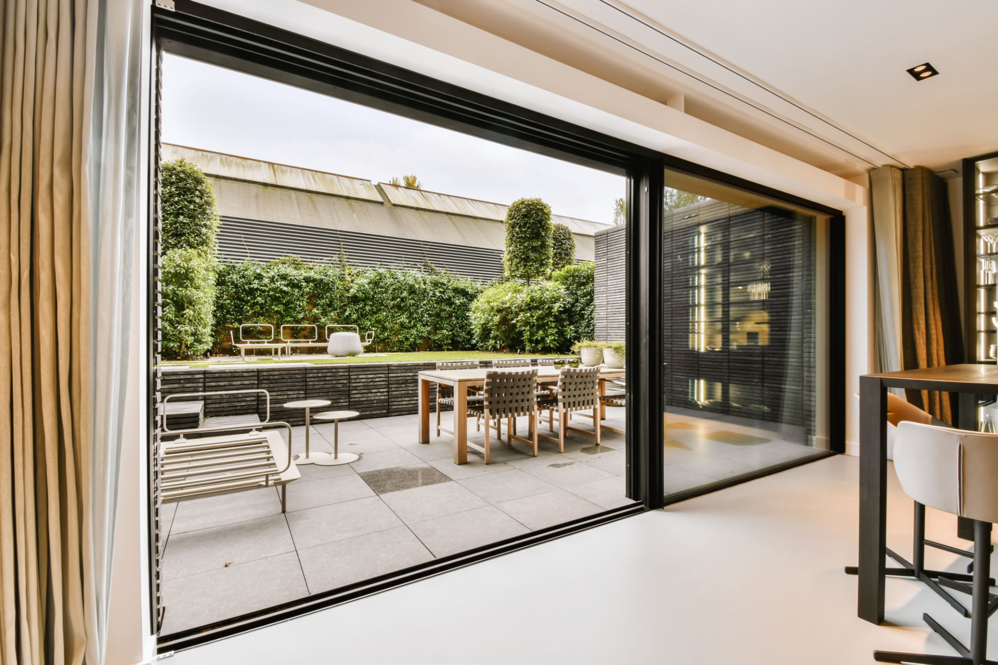modern home glass