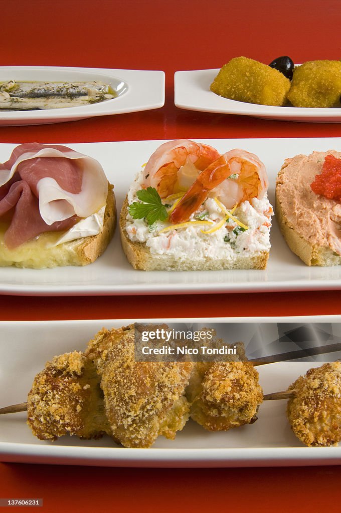 Tapas, Spanish starters