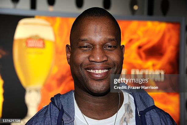 Actor Dre Haynes attends The Chalice Factory by Stella Artois during the 2012 Sundance Film Festival on January 23, 2012 in Park City, Utah.