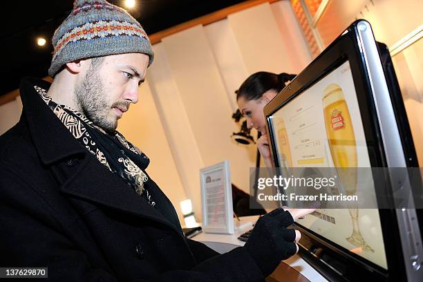 Producer Zak Kilberg attends The Chalice Factory by Stella Artois during the 2012 Sundance Film Festival on January 23, 2012 in Park City, Utah.