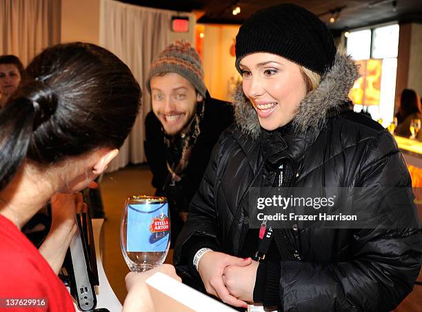 Guests attend The Chalice Factory by Stella Artois during the 2012 Sundance Film Festival on January 23, 2012 in Park City, Utah.