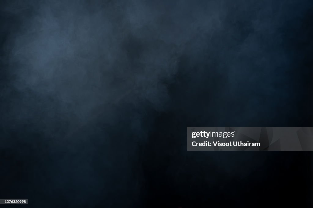 Smoke,Abstract fog or smoke move on black color background.