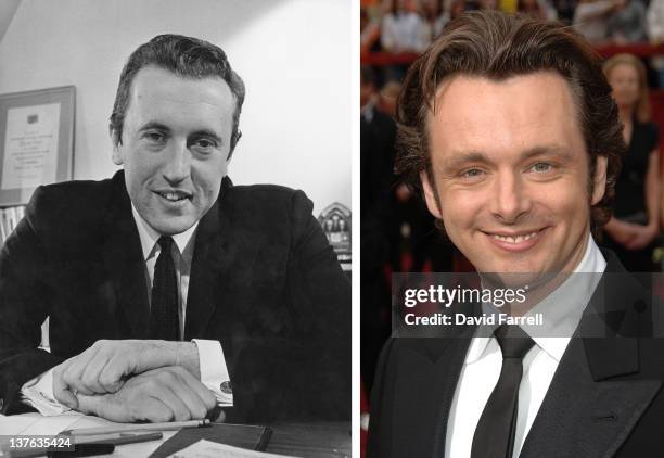 In this composite image a comparison has been made between David Frost and actor Michael Sheen. Oscar hype continues this week with the announcement...