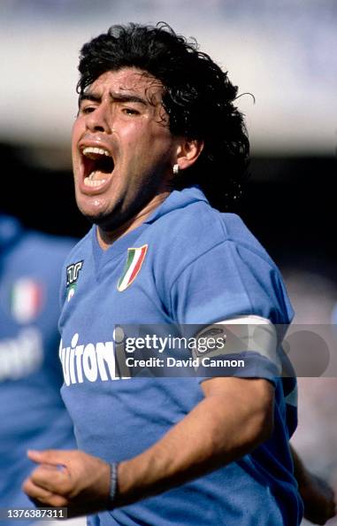 Diego Maradona Napoli 1988 Diego Maradona Napoli 1988