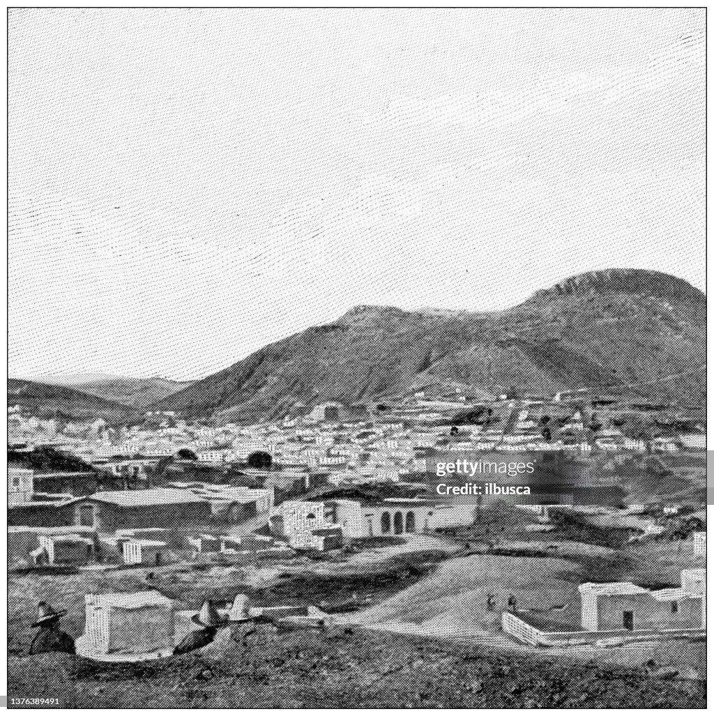 Antique travel photographs of Mexico: Zacatecas