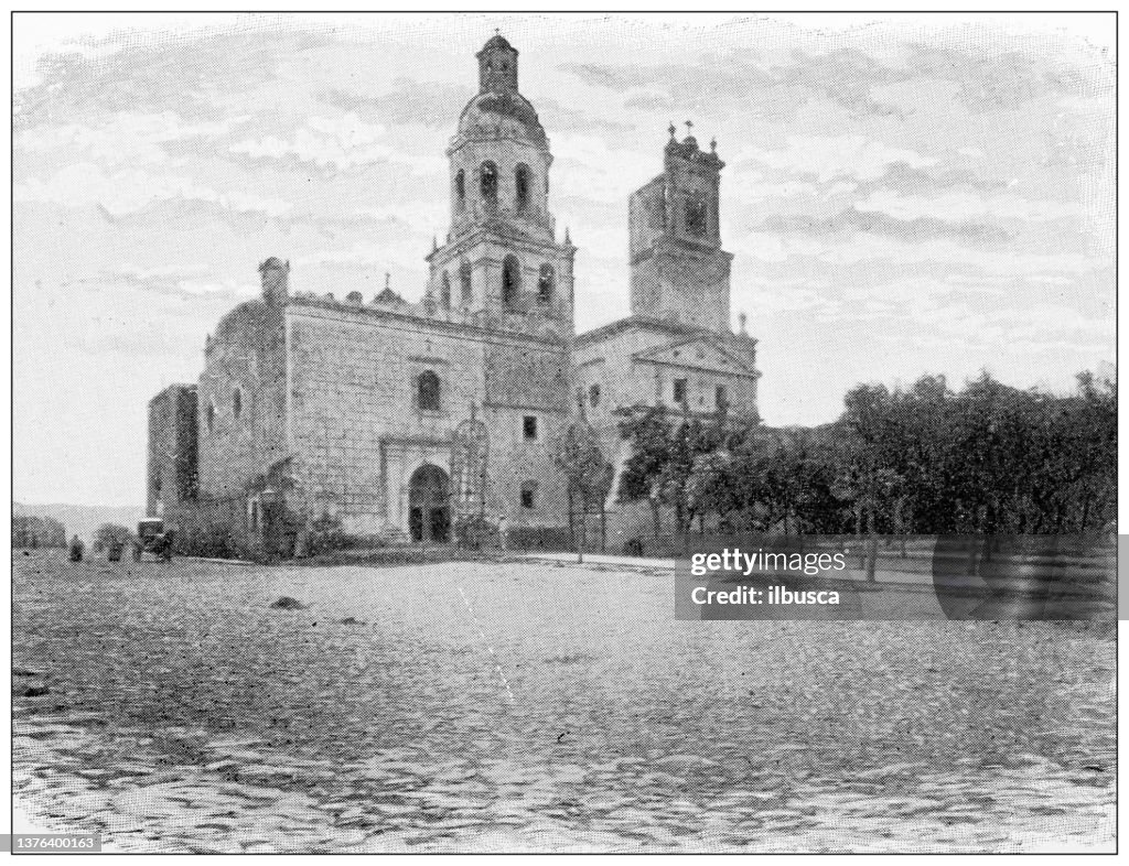 Antique travel photographs of Mexico: La Cruz
